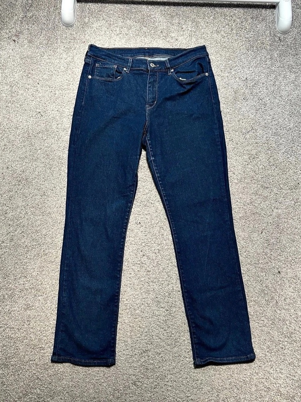 Levi's Blue Wash Straight Leg Denim Jeans